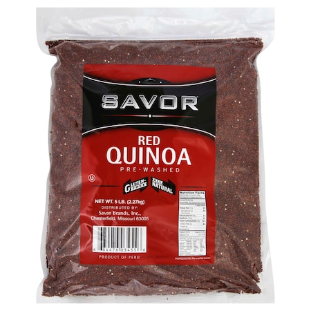 Savor Imports Savor Imports Grain Red Quinoa 5lbs, PK2 566268